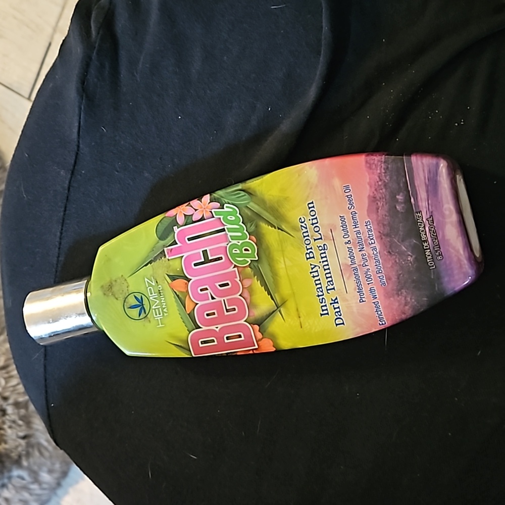 HEMPZ TANNING BEACH BUD INSTANTLY BRONZE DARK TANNING LOTION
